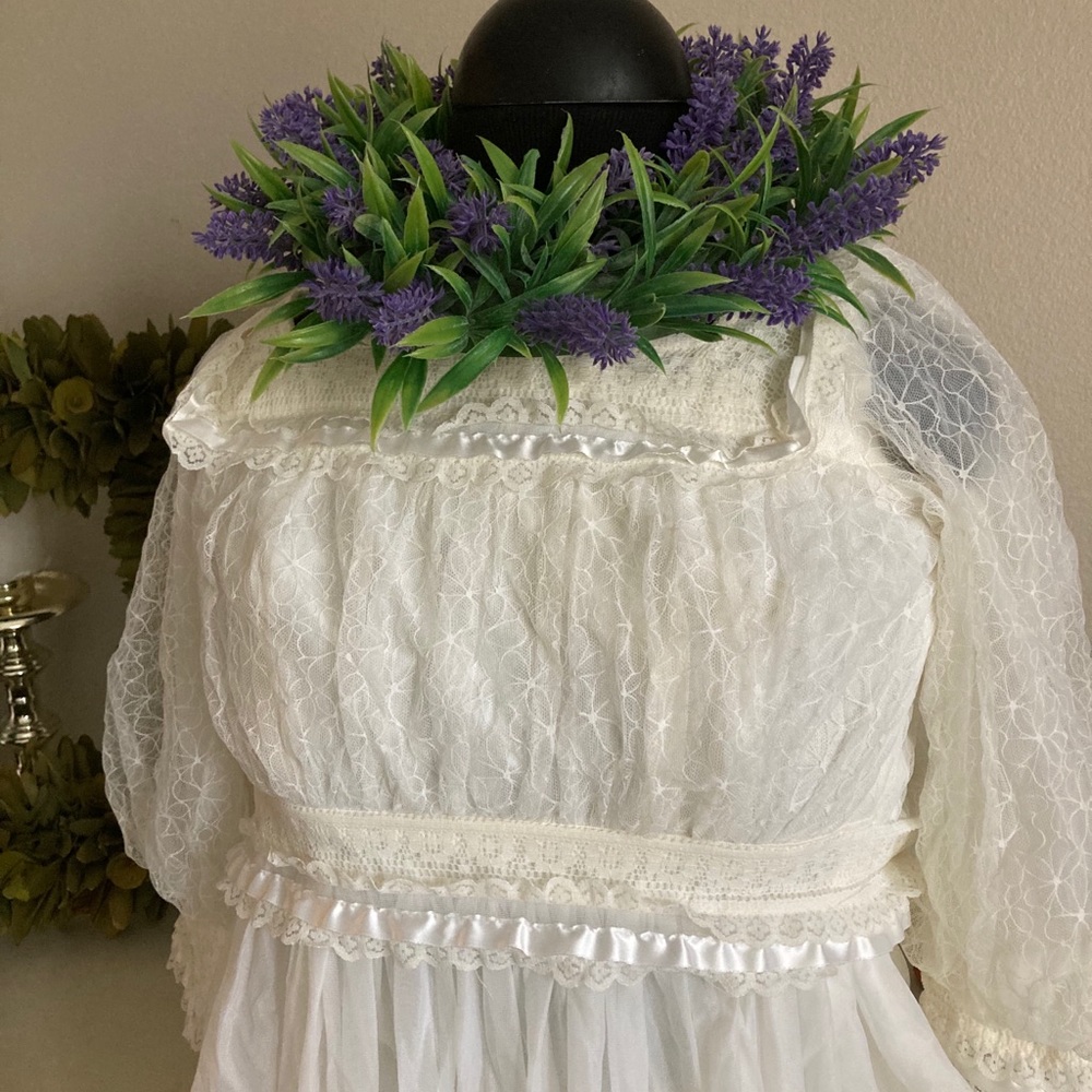 Cottagecore Vintage Maxi Prairie Dress
